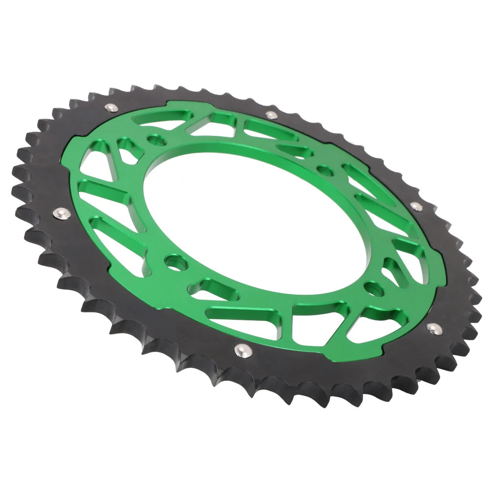 49T 50T Motorcycle Chain Sprocket For Kawasak KX80 1986-2000 KX85 2001-2020 KX100 1989-2021 KX 80 85 100