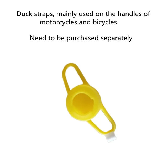 Motor Accessories Yellow Duck with Helmet for Bike Without Lights Auto Car Accessories Duck In The Car Car Interior Decoration