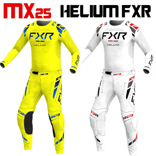 2025 Helium FXR Motocross Gear Set mx Power Wear Off Road Jersey Set ATV kit Breathable Dirt Bike Combo Suit Moto Kit