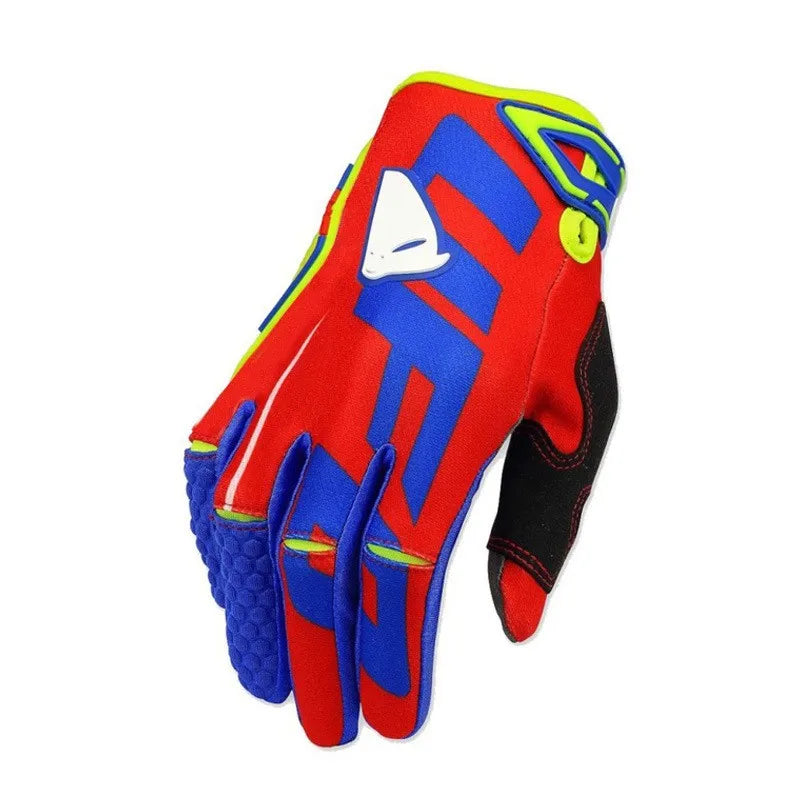 Latest Version UFO Fashion Off-road Motorcycle Gloves Men Women Mountain Bike Gloves BMX Soft Breathable Motocross Racing Gloves