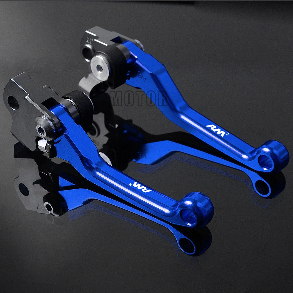 For Suzuki RMZ250 2004-2018 RMZ450 2005-2018 RMZ 250 450 CNC Motorcycle Dirtbike Dirt Bike Motocross Pivot Brake Clutch Levers