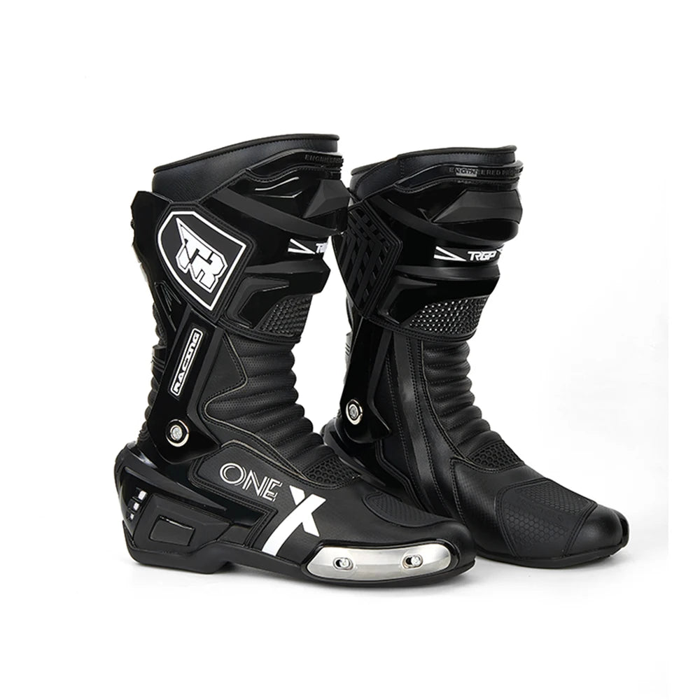 Size 39-46 Professional Motocross Boots Motorcycle Off-road Boots Motorcycle Shoes Non-slip Moto Protector 4 Colour