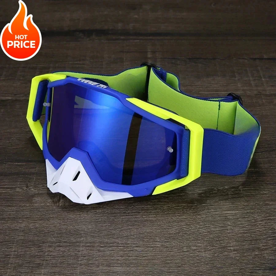 MTB High Quality Motocross Goggles ATV Protection Cycling Racing Motorcycle Glasses Mask Sunglasses Windproof Skiing Goggles