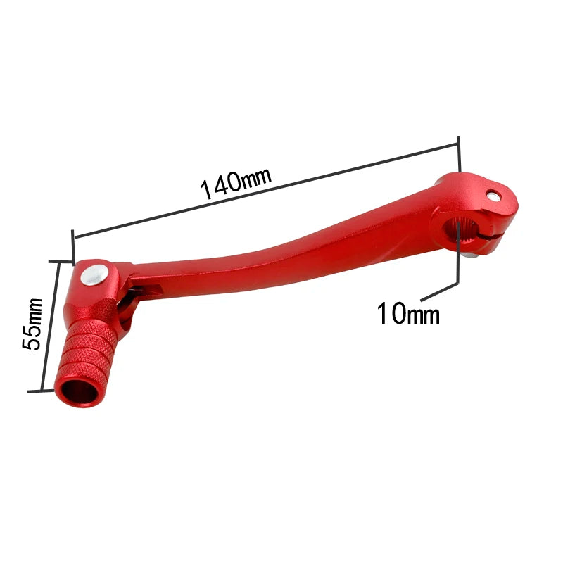 Enduro Start Lever Motorcycle Accessories 125cc To 400cc Universal For Honda Yamaha Suzuki Gear Lever Forged Kick Pedal Levers