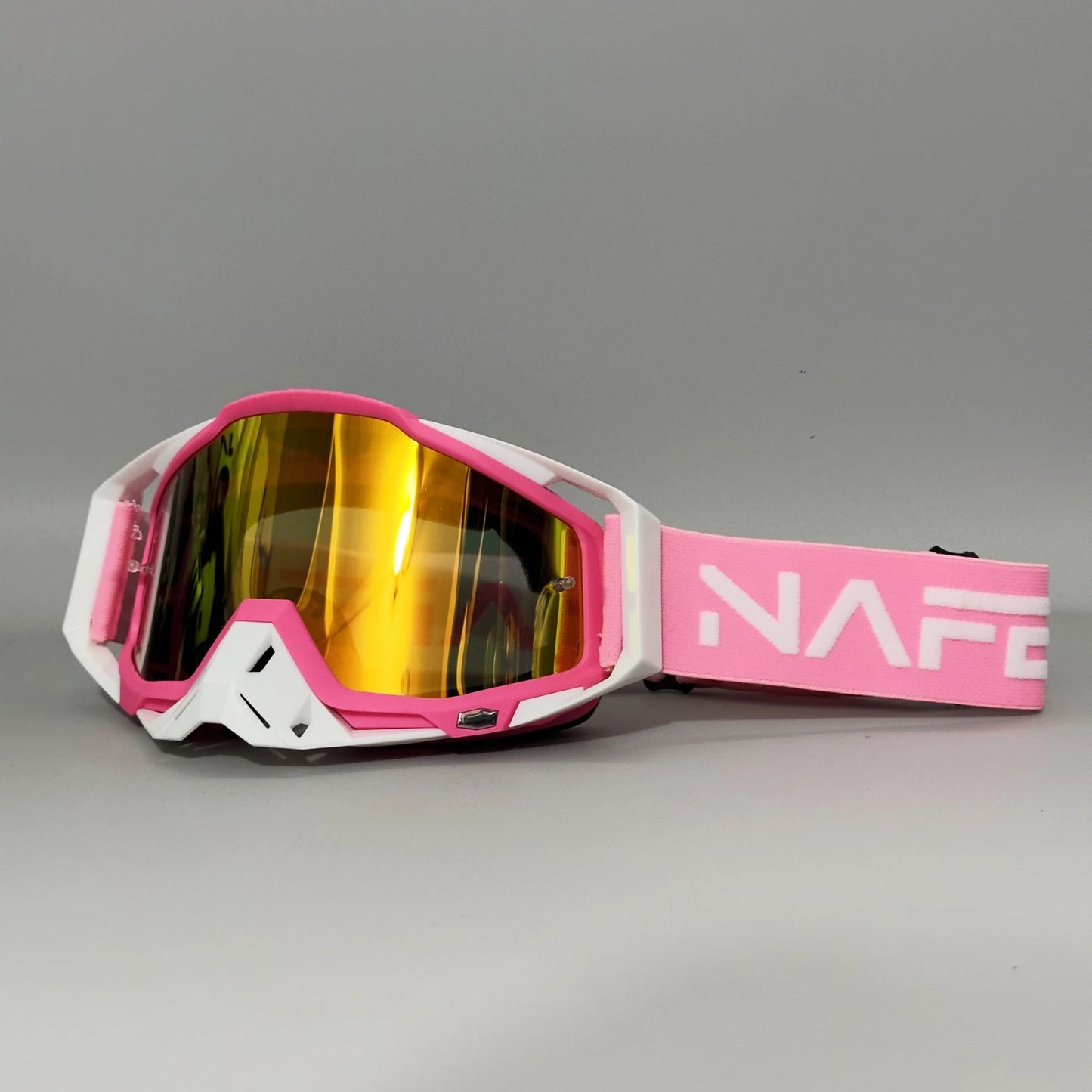 Motocross Glasses Motorcycle Pink Sunglasses Man MTB ATV Mask Windproof Protection Skiing Cycling Racing Off-Road Goggles