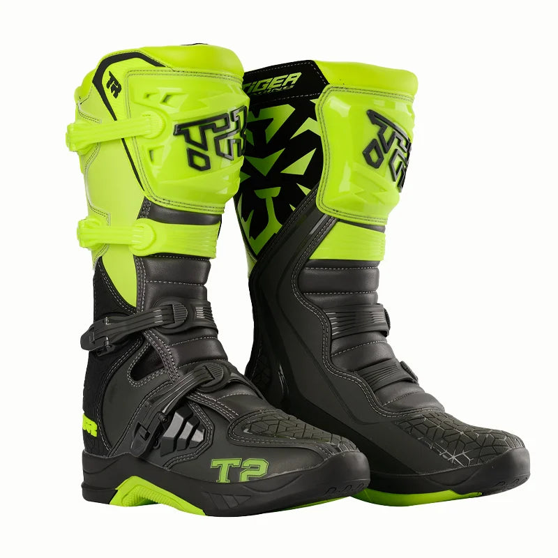 Motocross Boots Anti Fall Wear-resistant Motorcycles Off-road Boots Racing Rally Boots