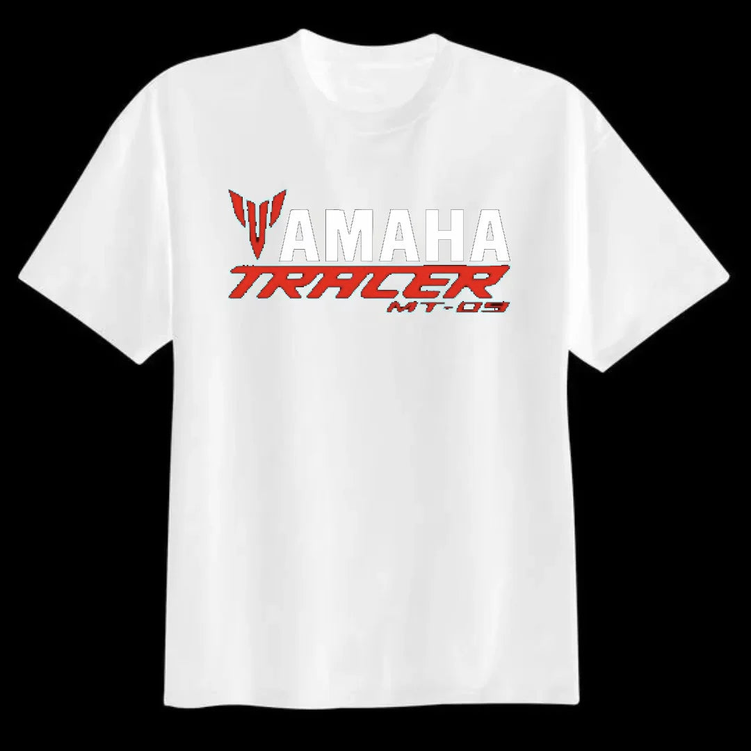 For Yamahas TRACER MT 09 T Shirt Men New LOGO T-shirt 100% Cotton Summer Short Sleeve Round Neck Tees Male