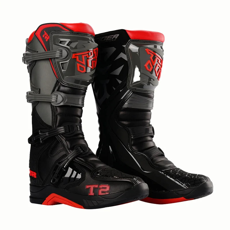 Motocross Boots Anti Fall Wear-resistant Motorcycles Off-road Boots Racing Rally Boots