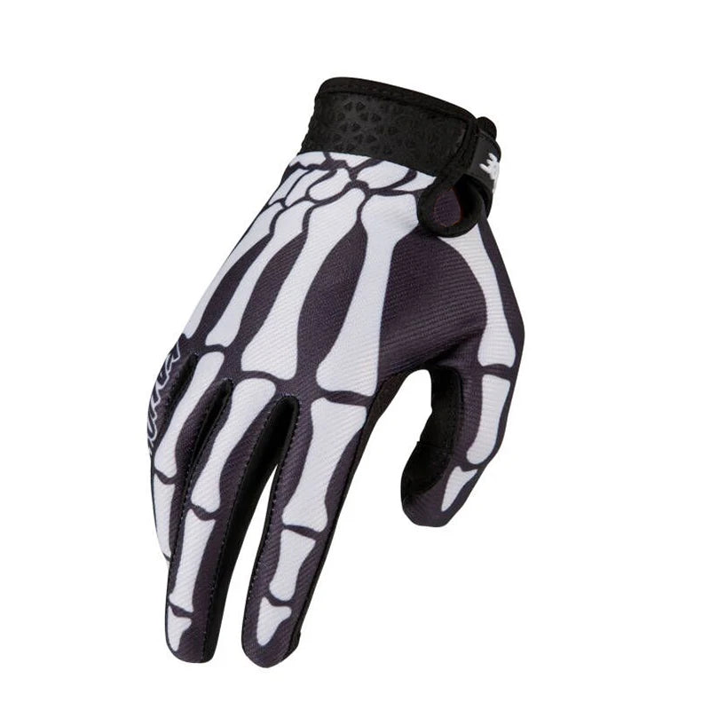 Skeleton Gloves Motorcycle Motocross Off Road MX BMX MTB ATV Guantes Moto Bicycle Touch Screen Cycling Gloves