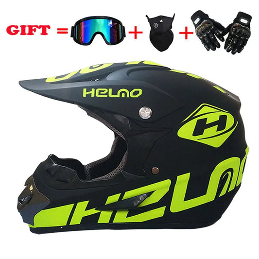 Man Woman Motocross Motorcycle Helmet ATV Motocross MTB MTB DH Racing Helmet Cross Helm Capacetes Send 3 pieces gift.