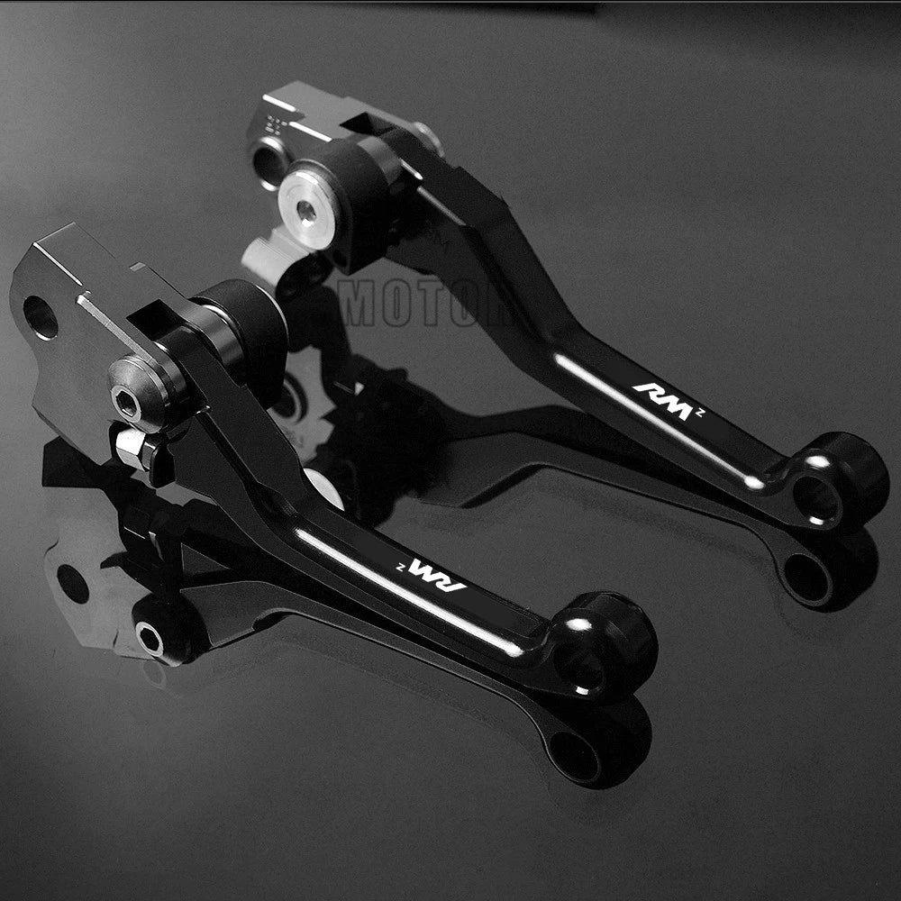 For Suzuki RMZ250 2004-2018 RMZ450 2005-2018 RMZ 250 450 CNC Motorcycle Dirtbike Dirt Bike Motocross Pivot Brake Clutch Levers