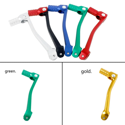 Enduro Start Lever Motorcycle Accessories 125cc To 400cc Universal For Honda Yamaha Suzuki Gear Lever Forged Kick Pedal Levers