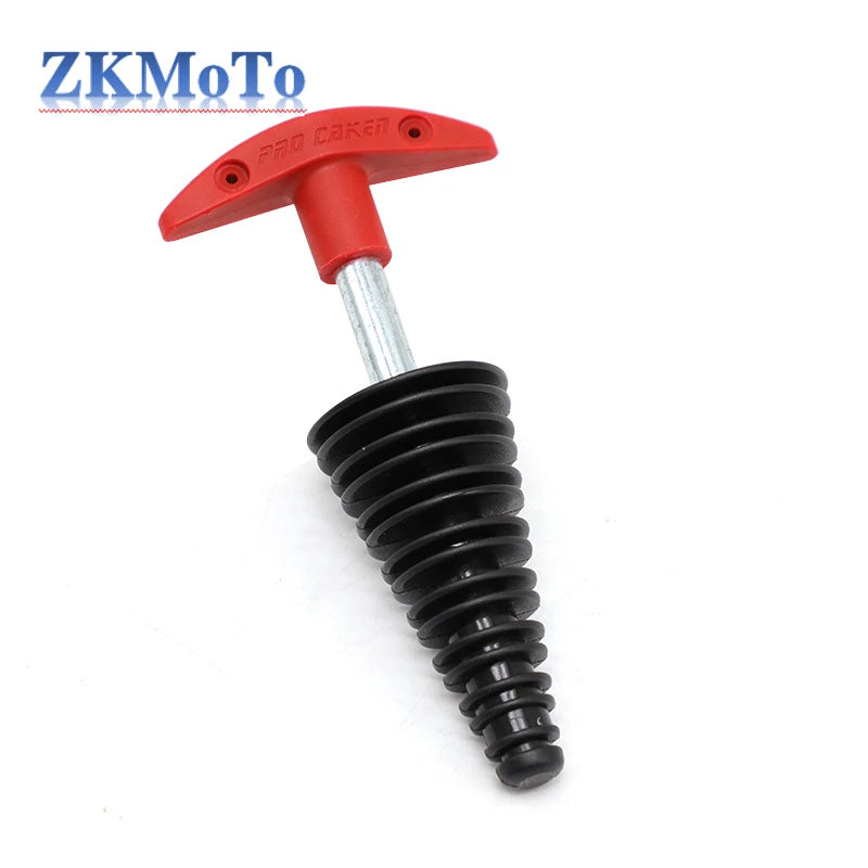 Exhaust Muffler Wash Plug Waterproof Plug Fit Motorcycle Pit Dirt Bike Enduro ATV Quad CR KX YZ CRF YZF RMZ KXF KTM DRZ 250 450