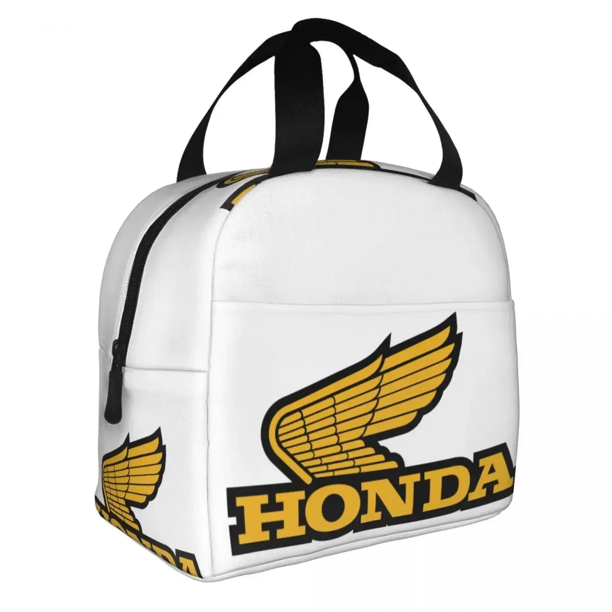 Honda Racing Motorcycle Insulated Lunch Bags Waterproof Picnic Bags Thermal Cooler Lunch Box Lunch Tote for Woman Work Children