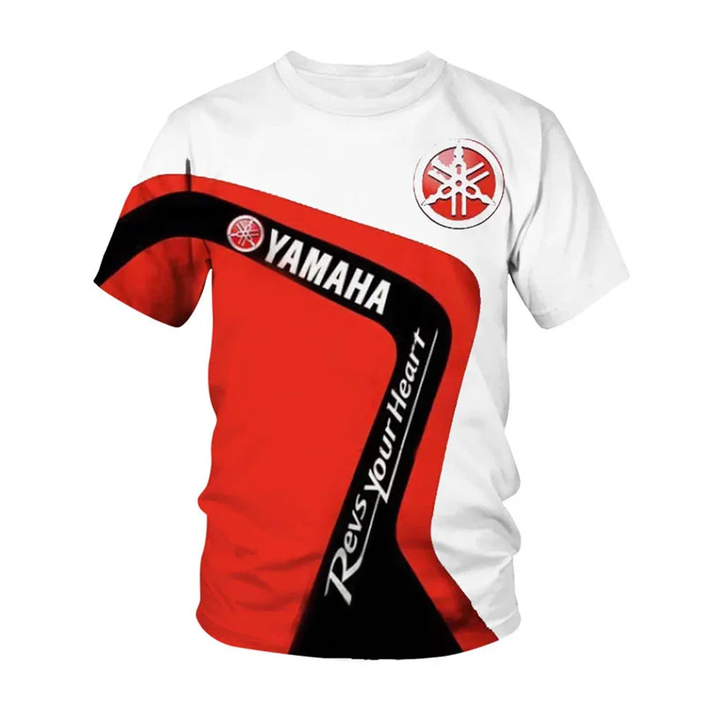 2024 Yamaha Motorcycle Training Suit 3D Printed T-shirt