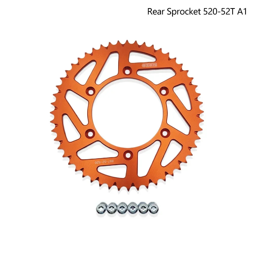 Motorcycle Rear Chain Sprocket 42T 45T 48T 50T 52T for KTM EXC SX XCW EXCF SXF MXC LC4 SMC SMR 125 144 150 200 250 300 450 525