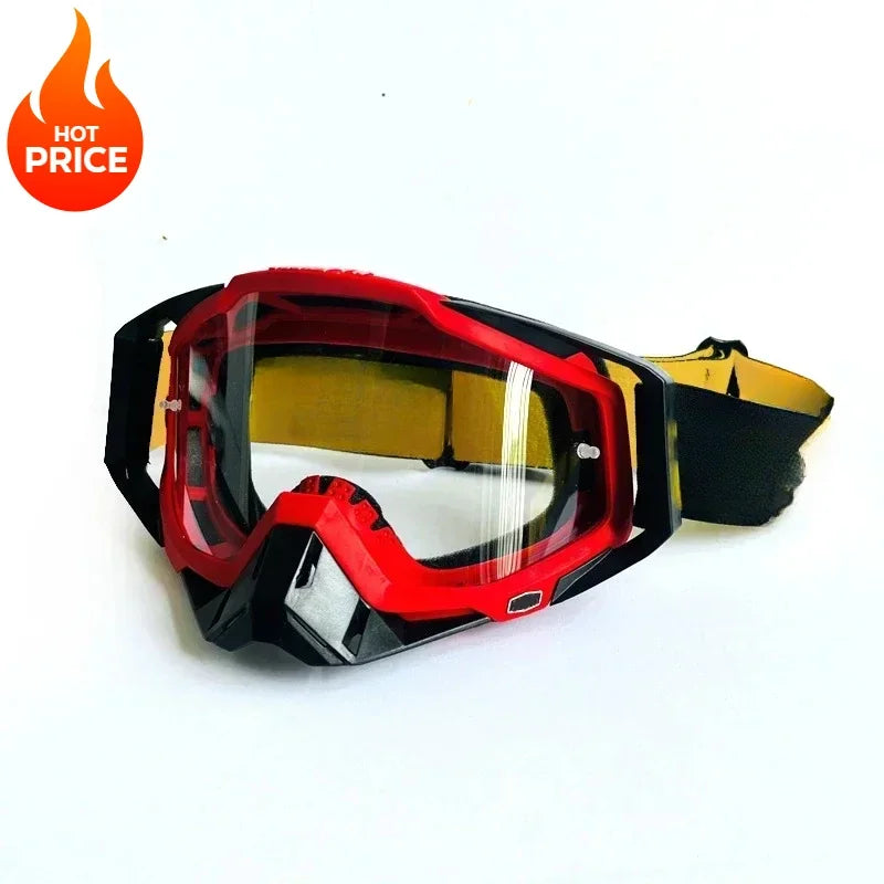 MTB High Quality Motocross Goggles ATV Protection Cycling Racing Motorcycle Glasses Mask Sunglasses Windproof Skiing Goggles