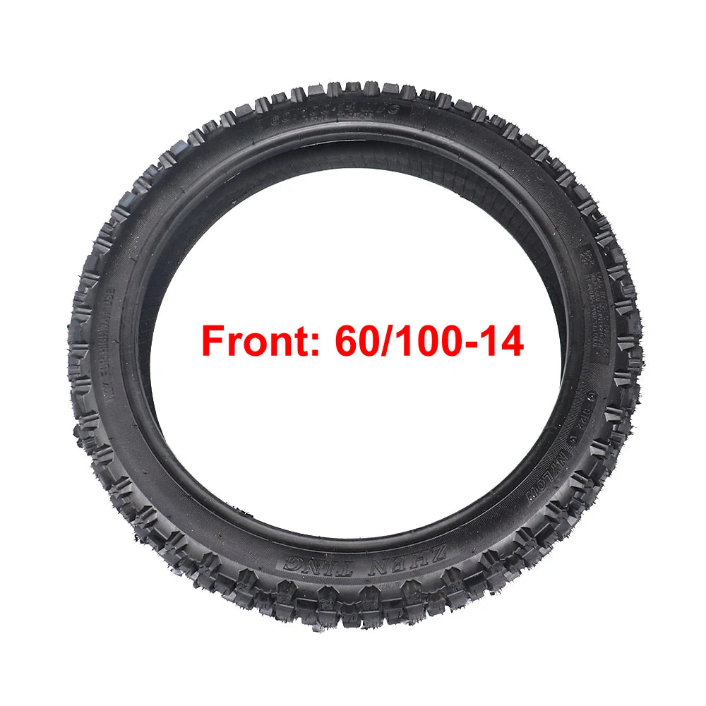 60/100-14 Front 80/100-12 (3.00-12) Rear Wheel Tire 12inch Deep Teeth Tyre For Chinese Kayo BSE Dirt Pit Bike OffRoad Motorcycle