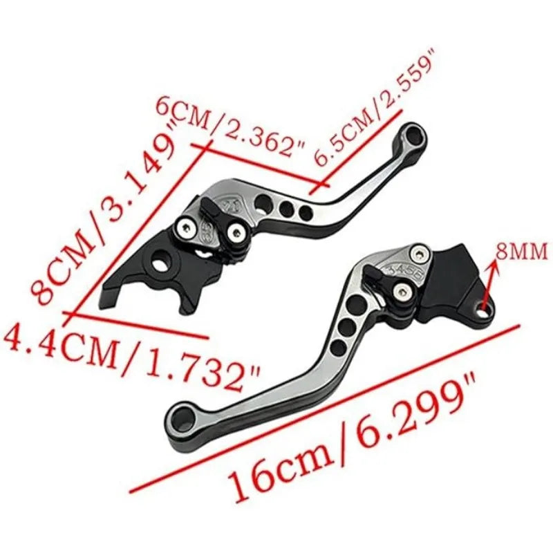 Universal Motorcycle Clutch Brake Handle Drum Lever Fit For BMW Honda Yamaha Suzuki Motorbike Accessories Modification Alloy CNC