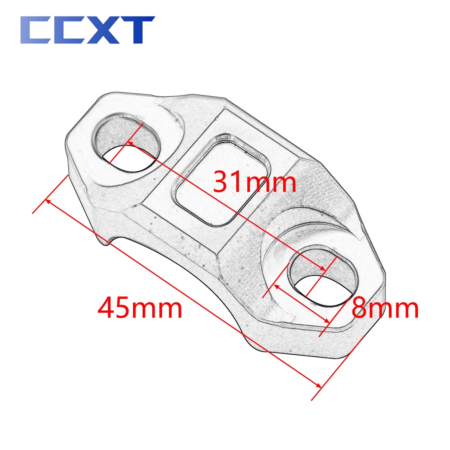 Motorcycle Clutch Brake Master Cylinder Handlebar Bar CNC Clamp Cover For Honda KTM Yamaha Kawasaki Suzuki ATV Dirt Bikes Parts