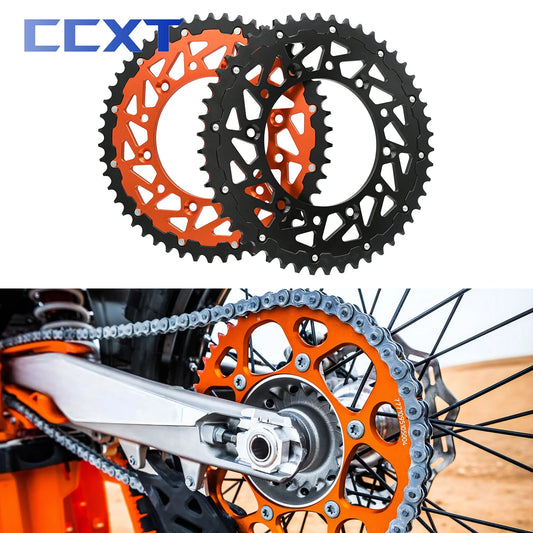 Motorcycle Rear Chain Sprocket 50T 52T For KTM EXC SX XCW EXCF SXF 125 150 200 250 300 350 400 450 530 MXC LC4 SMC SMR 690 790