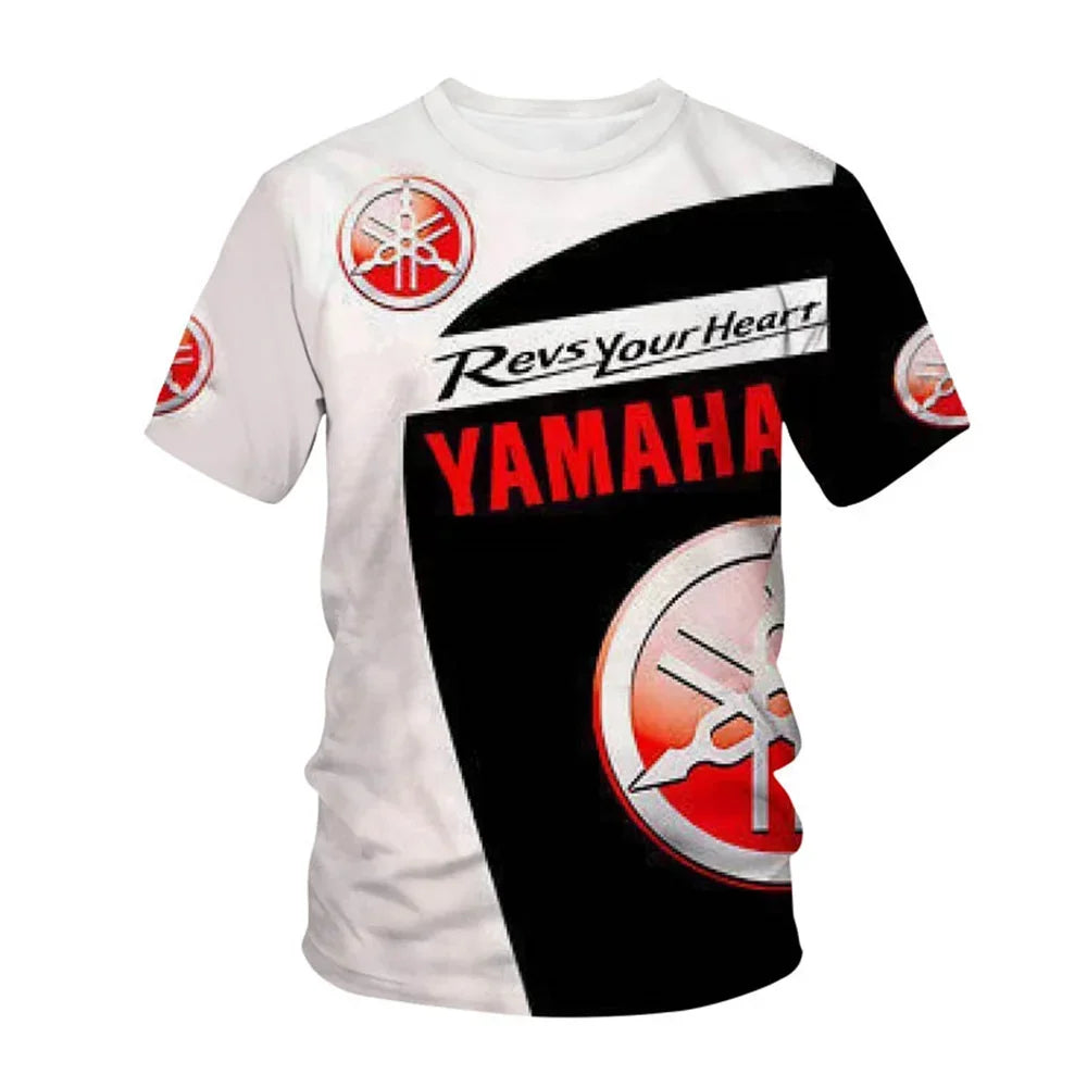 2024 Yamaha Motorcycle Training Suit 3D Printed T-shirt