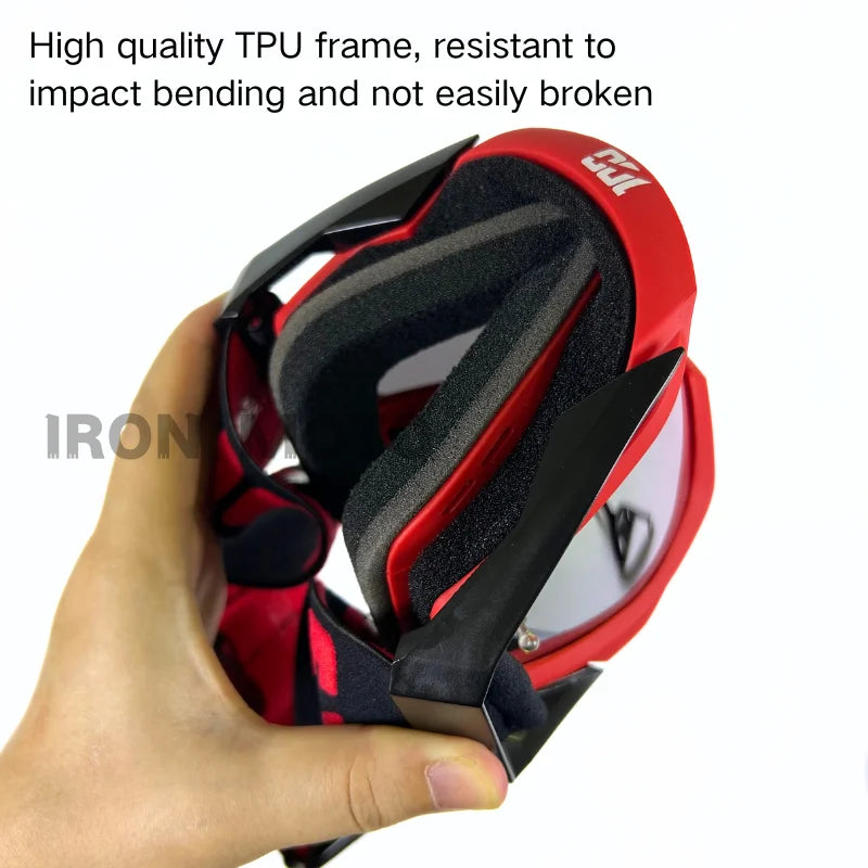 Motorcycle Helmet Goggles Man Dirt Bike MX Goggles HD Lens Motocross Glasses ATV Motobike Eyewear Cycling Sunglasses Protection