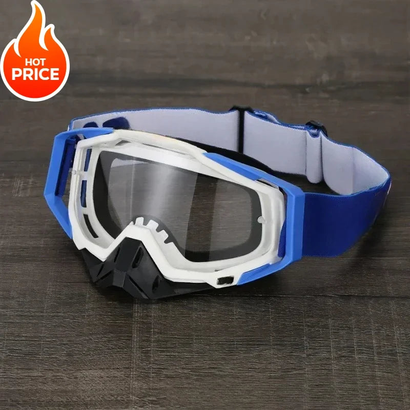 MTB High Quality Motocross Goggles ATV Protection Cycling Racing Motorcycle Glasses Mask Sunglasses Windproof Skiing Goggles