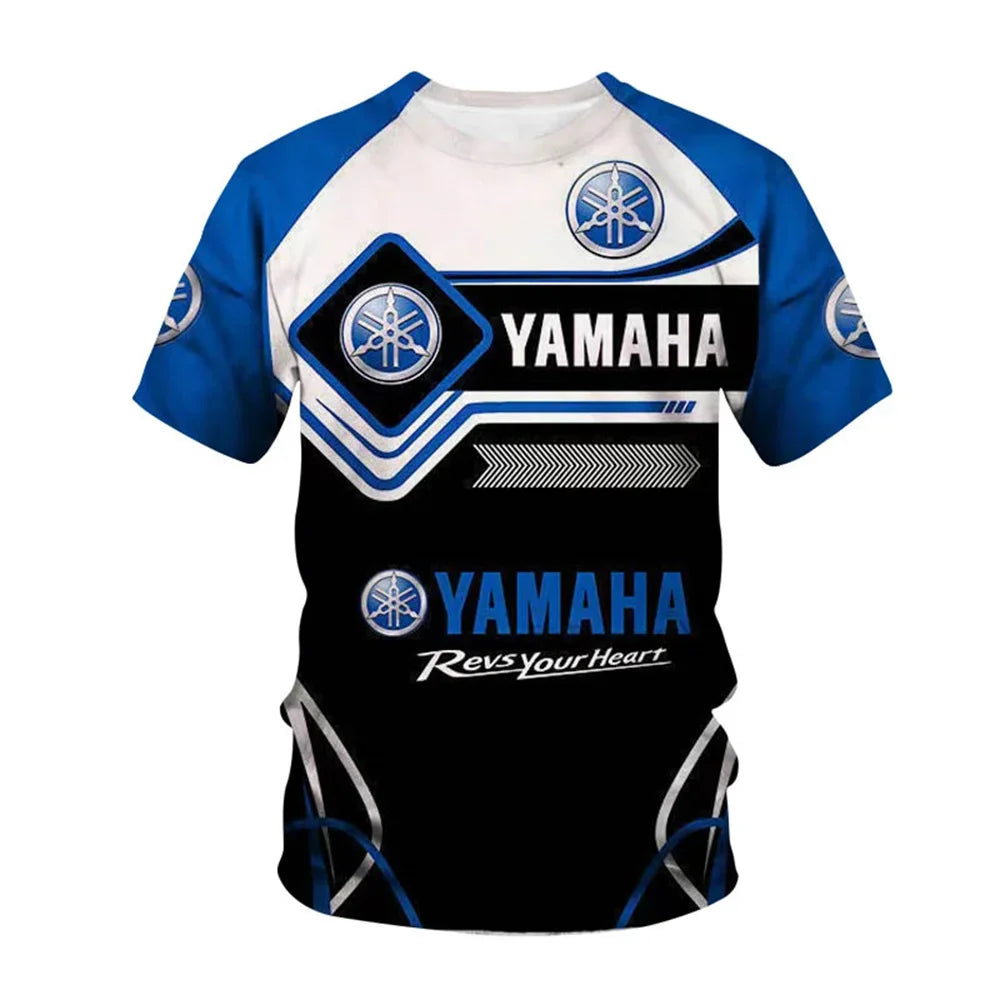 2024 Yamaha Motorcycle Training Suit 3D Printed T-shirt