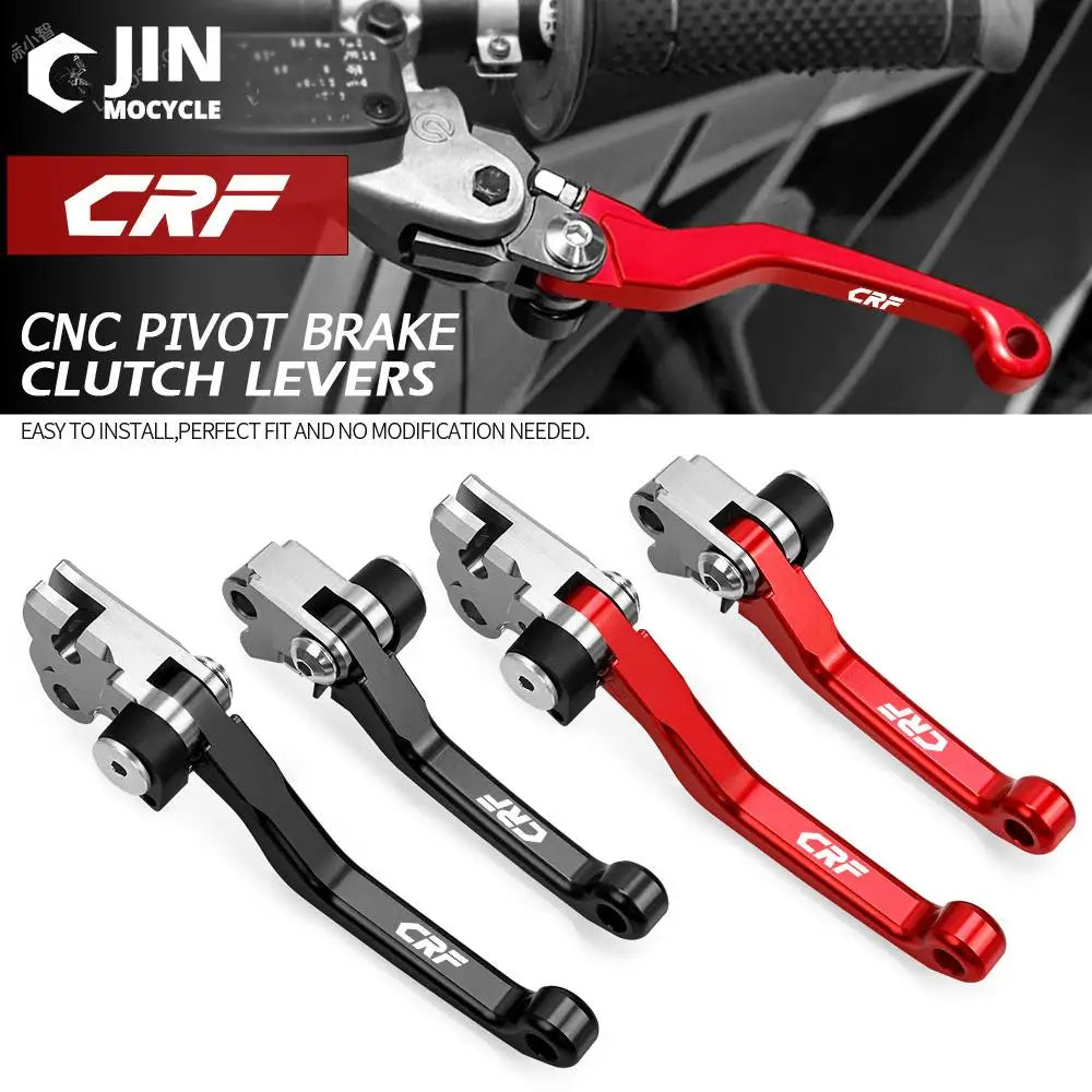 Motorcycle Billet Foldable Pivot Clutch Brake Lever Handle For HONDA CRF150F CRF230F 2003-2017 CRF250F 2019-2020 CRF F Dirt Bike