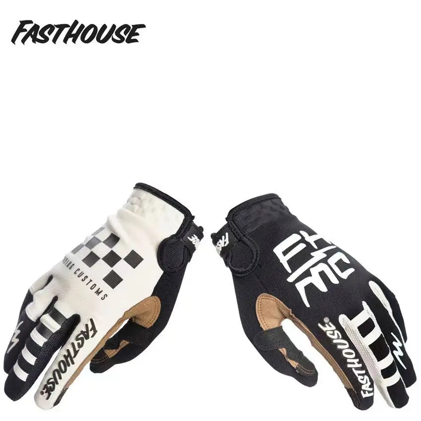 Skeleton Gloves Motorcycle Motocross Off Road MX BMX MTB ATV Guantes Moto Bicycle Touch Screen Cycling Gloves