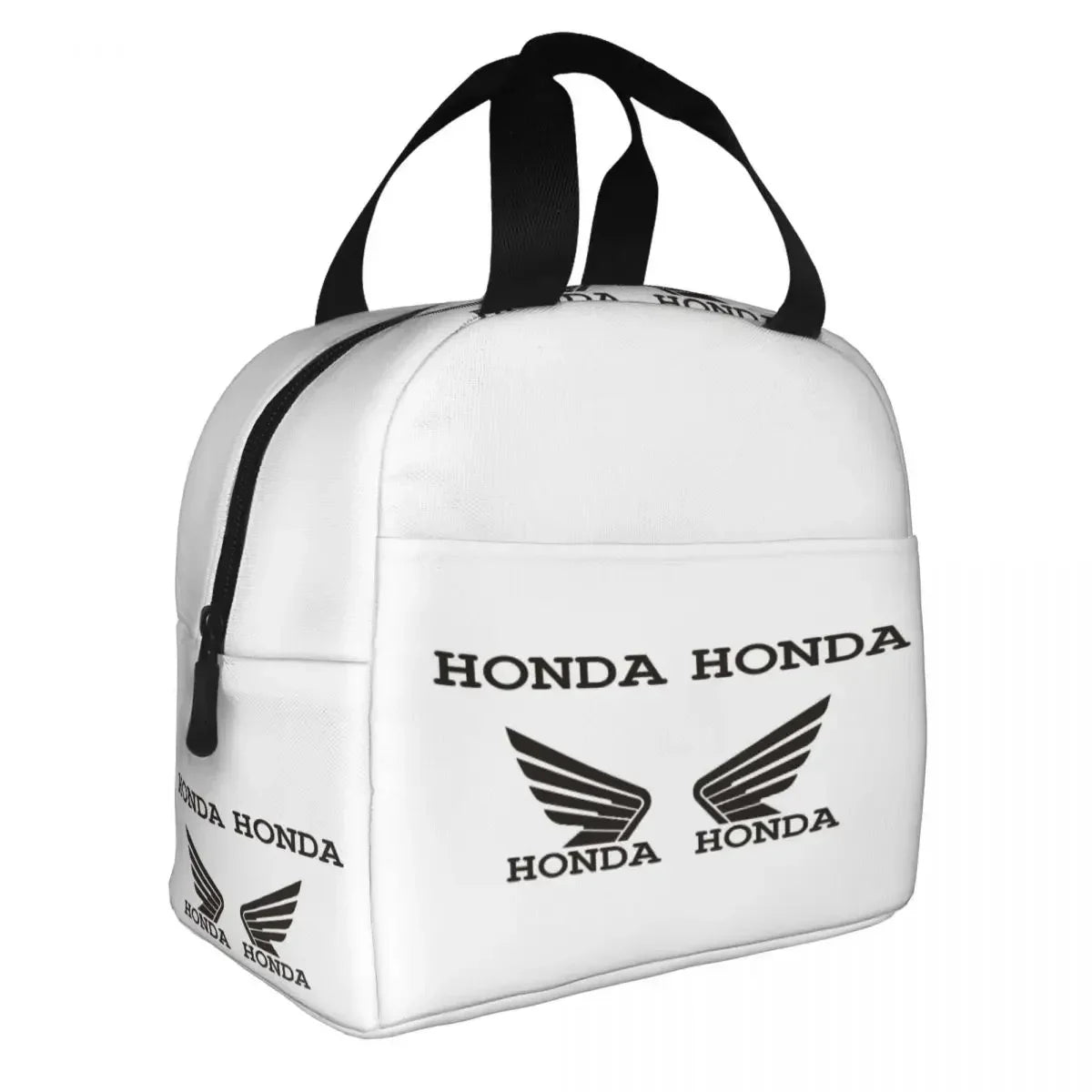 Honda Racing Motorcycle Insulated Lunch Bags Waterproof Picnic Bags Thermal Cooler Lunch Box Lunch Tote for Woman Work Children