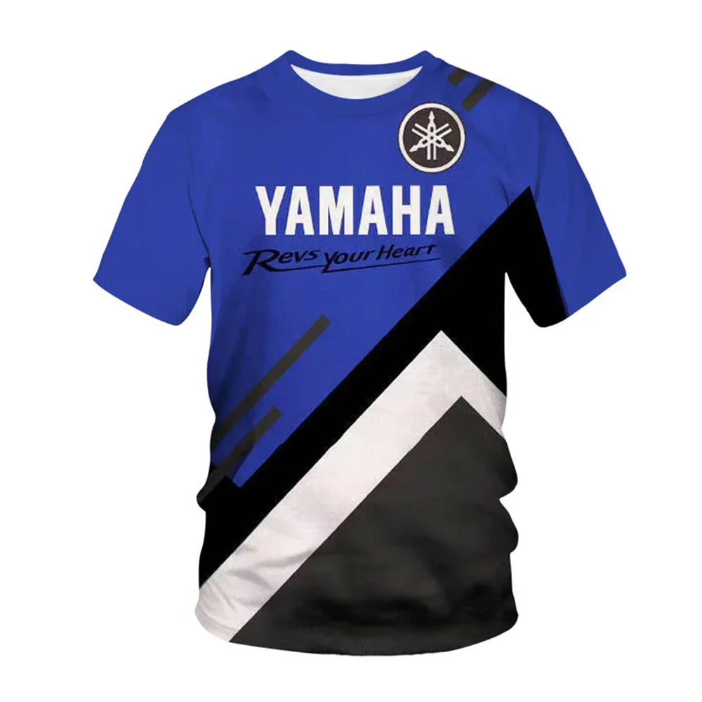 2024 Yamaha Motorcycle Training Suit 3D Printed T-shirt