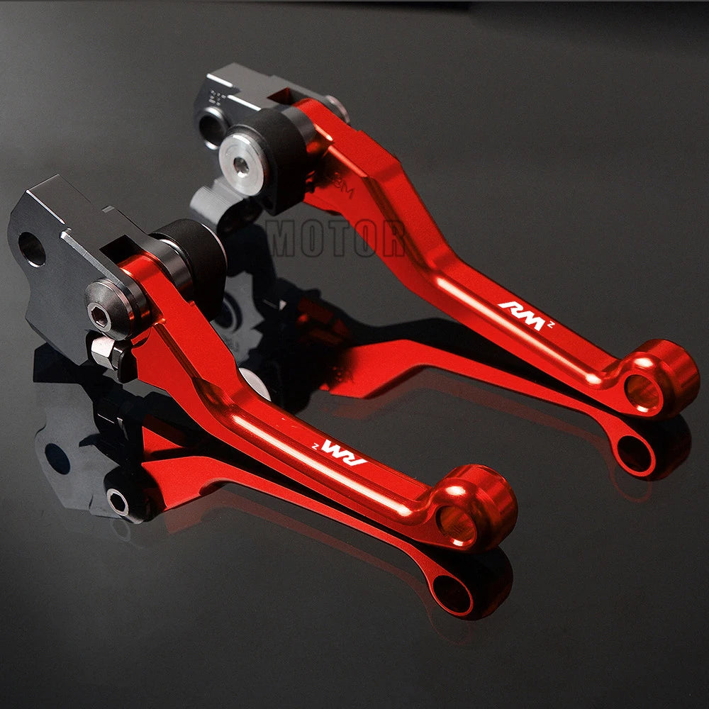 For Suzuki RMZ250 2004-2018 RMZ450 2005-2018 RMZ 250 450 CNC Motorcycle Dirtbike Dirt Bike Motocross Pivot Brake Clutch Levers