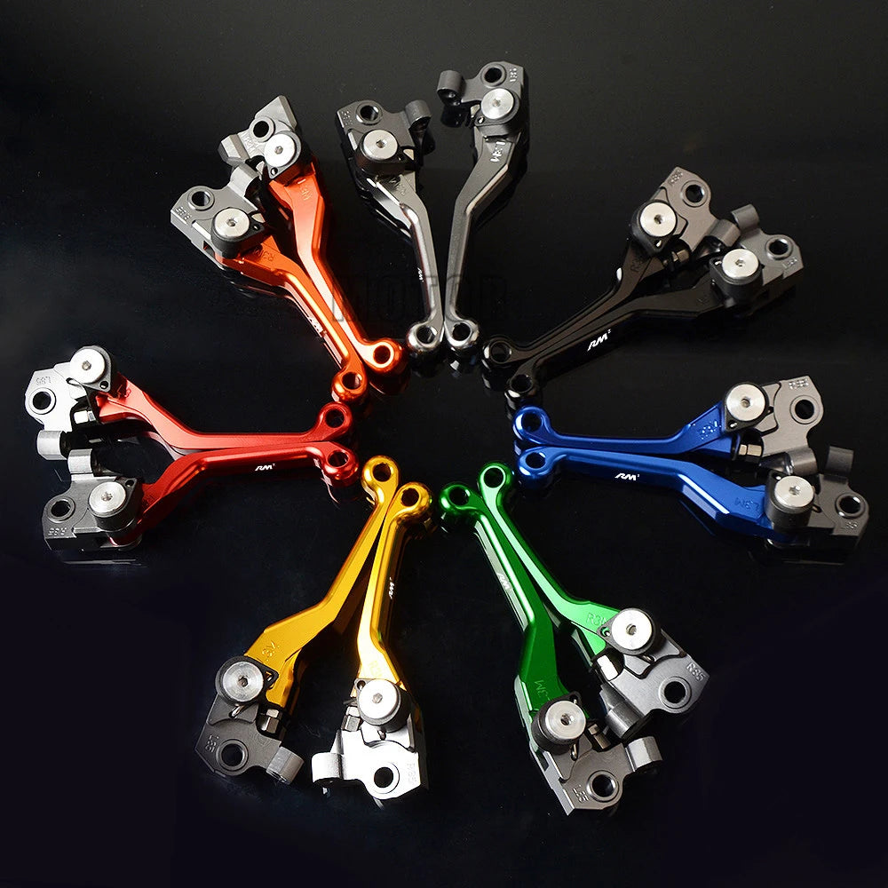 For Suzuki RMZ250 2004-2018 RMZ450 2005-2018 RMZ 250 450 CNC Motorcycle Dirtbike Dirt Bike Motocross Pivot Brake Clutch Levers