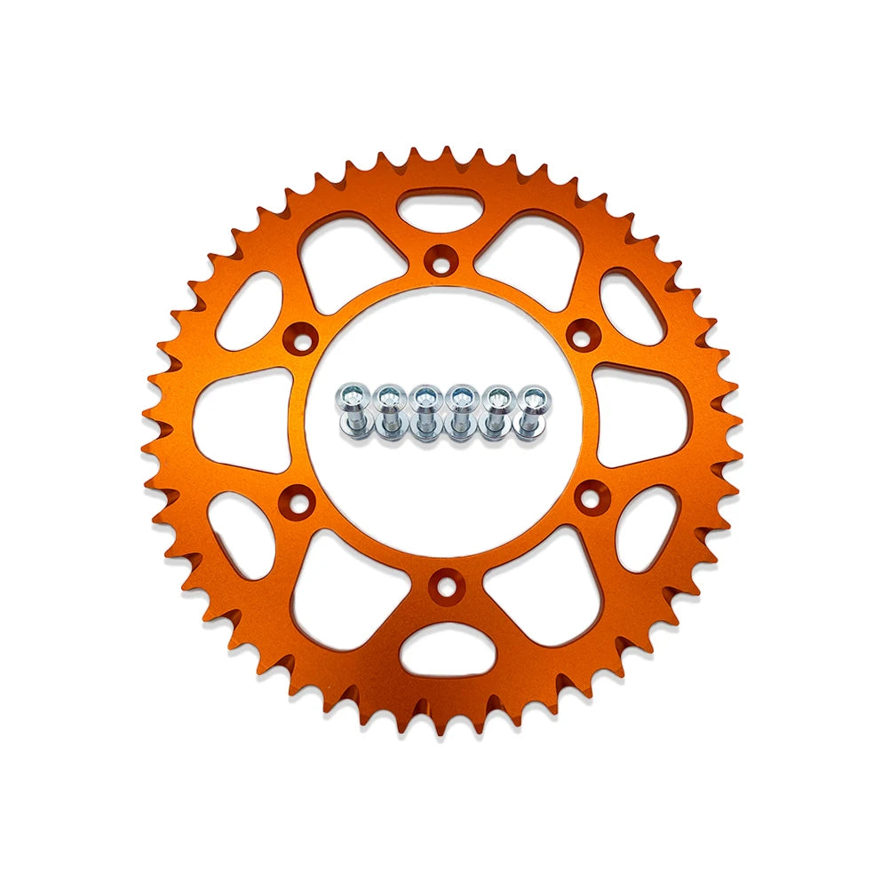 Motorcycle Rear Chain Sprocket 42T 45T 48T 50T 52T for KTM EXC SX XCW EXCF SXF MXC LC4 SMC SMR 125 144 150 200 250 300 450 525