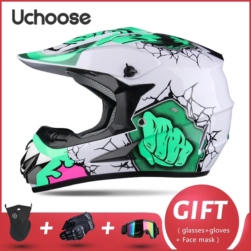 DOT Adult Female Men Helmets Motocross Kask Cross Downhill Soporte Casco Off Road Helmet Racing Classic Motorcycle Original