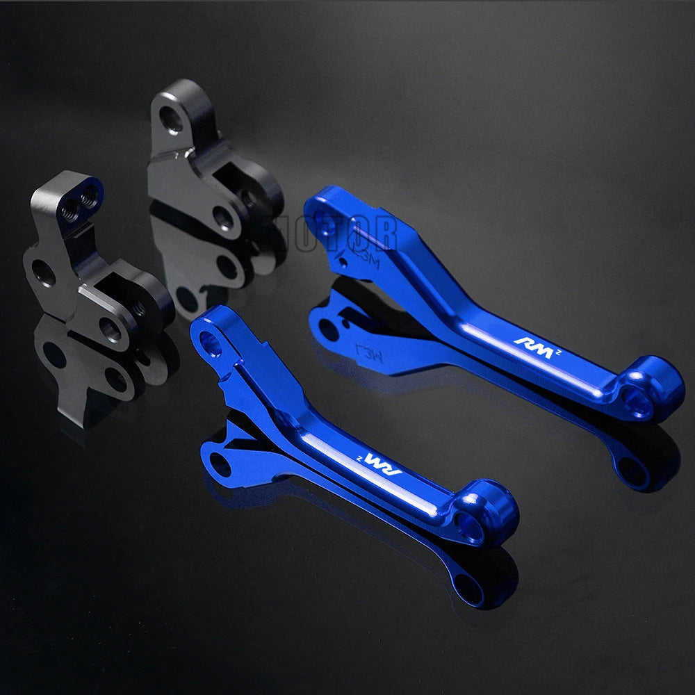 For Suzuki RMZ250 2004-2018 RMZ450 2005-2018 RMZ 250 450 CNC Motorcycle Dirtbike Dirt Bike Motocross Pivot Brake Clutch Levers