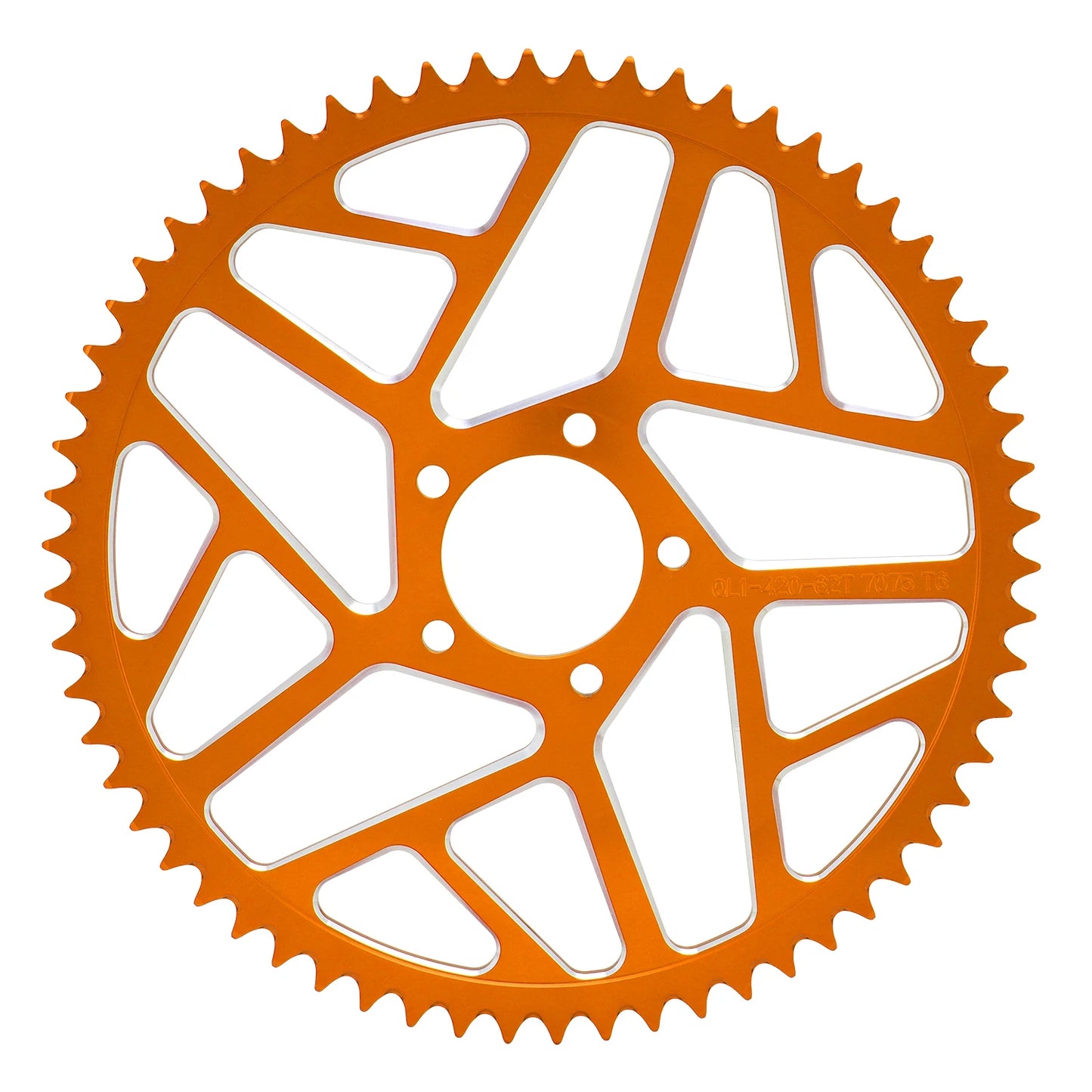 CNC Motorcycle 58T 62T Sprocket 106 112 120 Chain Set For Sur-Ron Surron Light Bee S X Talaria Sting Off-Road Electric Dirt Bike