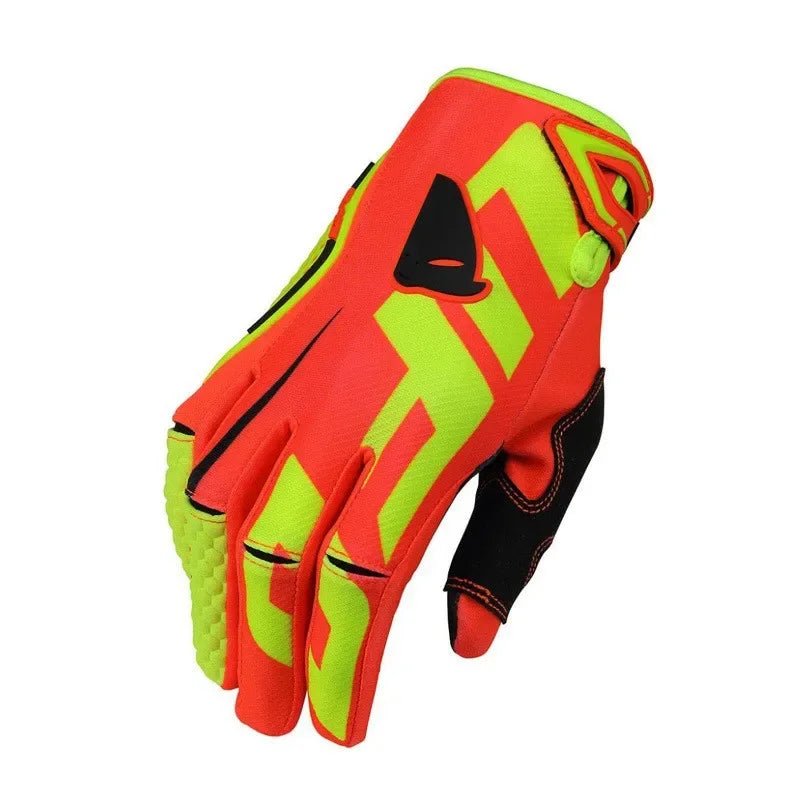 Latest Version UFO Fashion Off-road Motorcycle Gloves Men Women Mountain Bike Gloves BMX Soft Breathable Motocross Racing Gloves