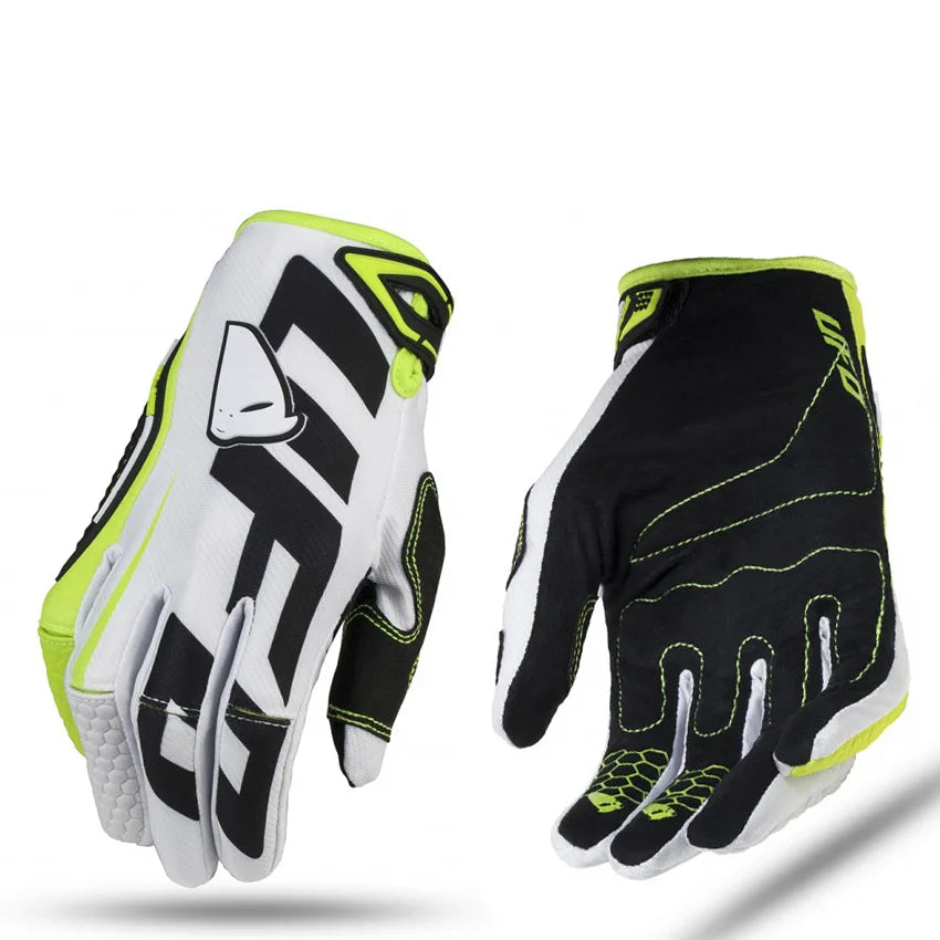 Latest Version UFO Fashion Off-road Motorcycle Gloves Men Women Mountain Bike Gloves BMX Soft Breathable Motocross Racing Gloves