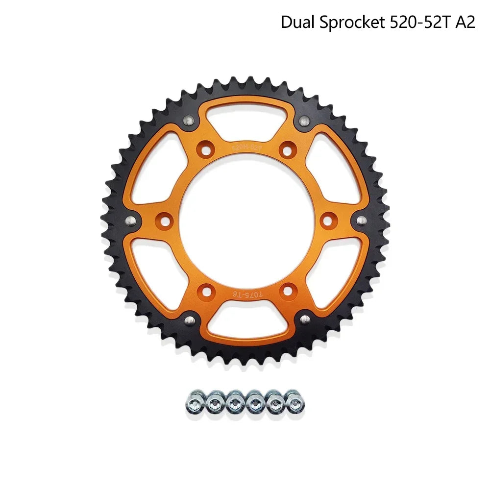 Motorcycle Rear Chain Sprocket 42T 45T 48T 50T 52T for KTM EXC SX XCW EXCF SXF MXC LC4 SMC SMR 125 144 150 200 250 300 450 525