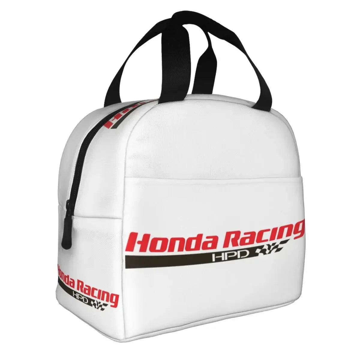 Honda Racing Motorcycle Insulated Lunch Bags Waterproof Picnic Bags Thermal Cooler Lunch Box Lunch Tote for Woman Work Children