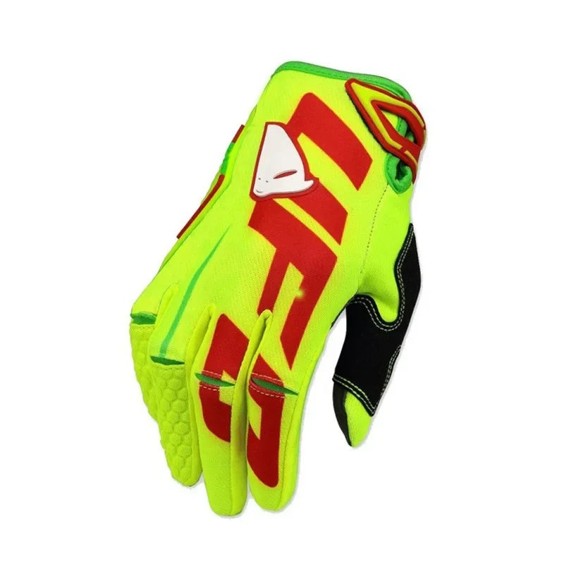 Latest Version UFO Fashion Off-road Motorcycle Gloves Men Women Mountain Bike Gloves BMX Soft Breathable Motocross Racing Gloves