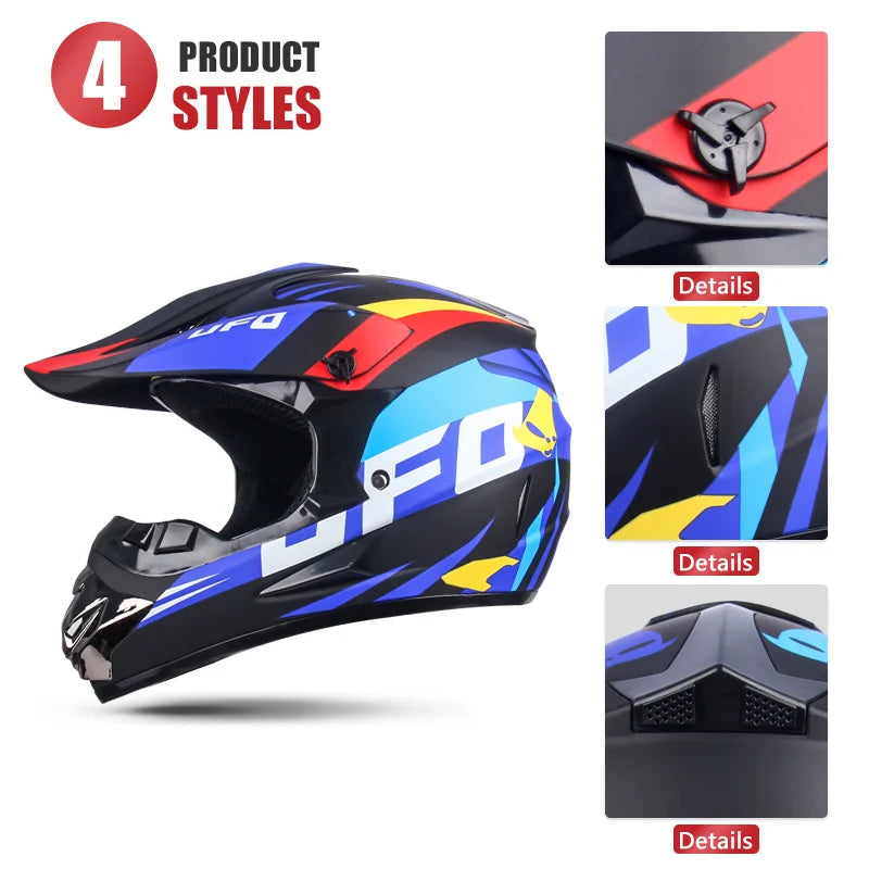 DOT Adult Female Men Helmets Motocross Kask Cross Downhill Soporte Casco Off Road Helmet Racing Classic Motorcycle Original