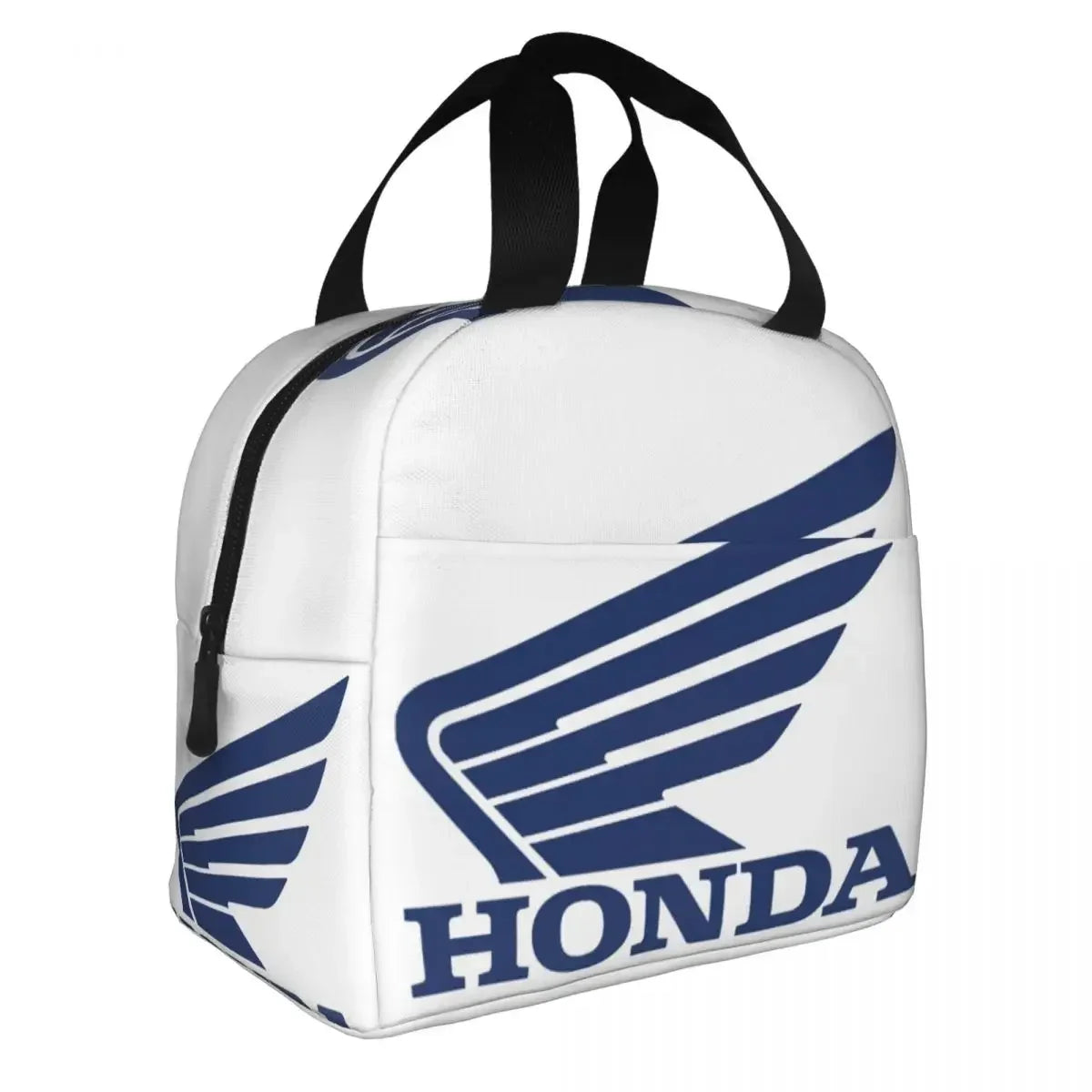 Honda Racing Motorcycle Insulated Lunch Bags Waterproof Picnic Bags Thermal Cooler Lunch Box Lunch Tote for Woman Work Children