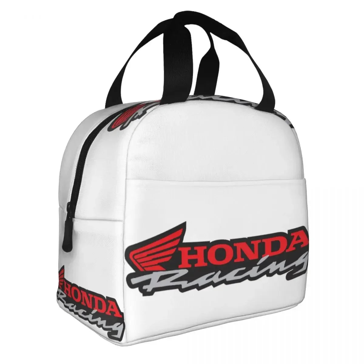 Honda Racing Motorcycle Insulated Lunch Bags Waterproof Picnic Bags Thermal Cooler Lunch Box Lunch Tote for Woman Work Children