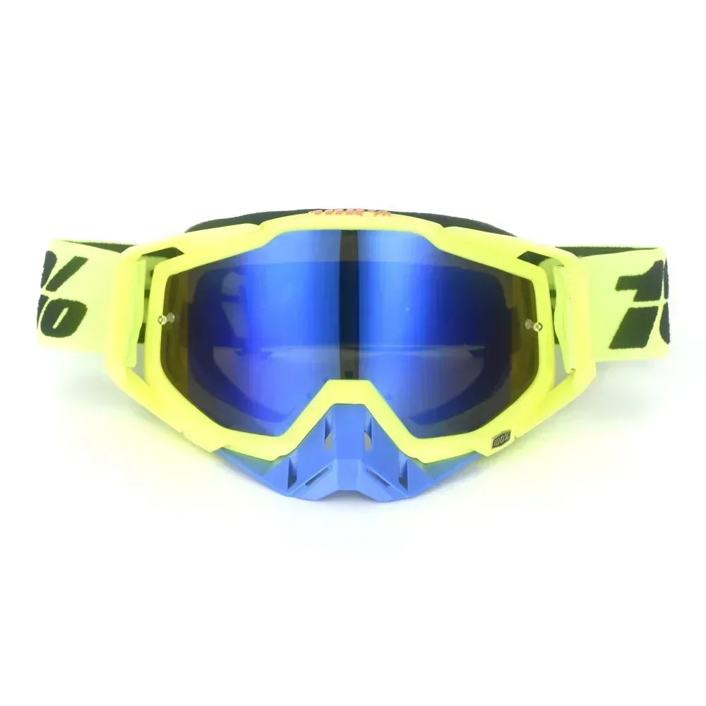 Best Motocross Goggles Motorcycle Goggles Mask Windproof UV Protection Outdoor MTB Climbing Cycling Sports Scooter Ski Glasses