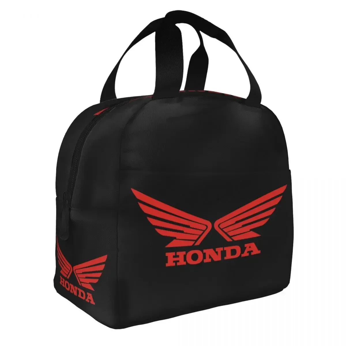 Honda Racing Motorcycle Insulated Lunch Bags Waterproof Picnic Bags Thermal Cooler Lunch Box Lunch Tote for Woman Work Children